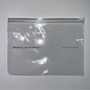 Entropy beauty Clear Cosmetic Pouch